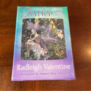 Fairy 78 Card Deck and Guidebook Radleigh Valentine New Sealed Tarot Cards